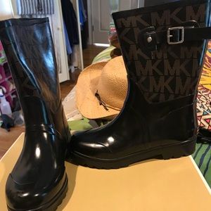 Michael Kors Rain Boots size 9